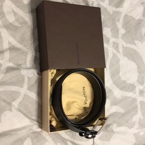 Authentic Lv belt
